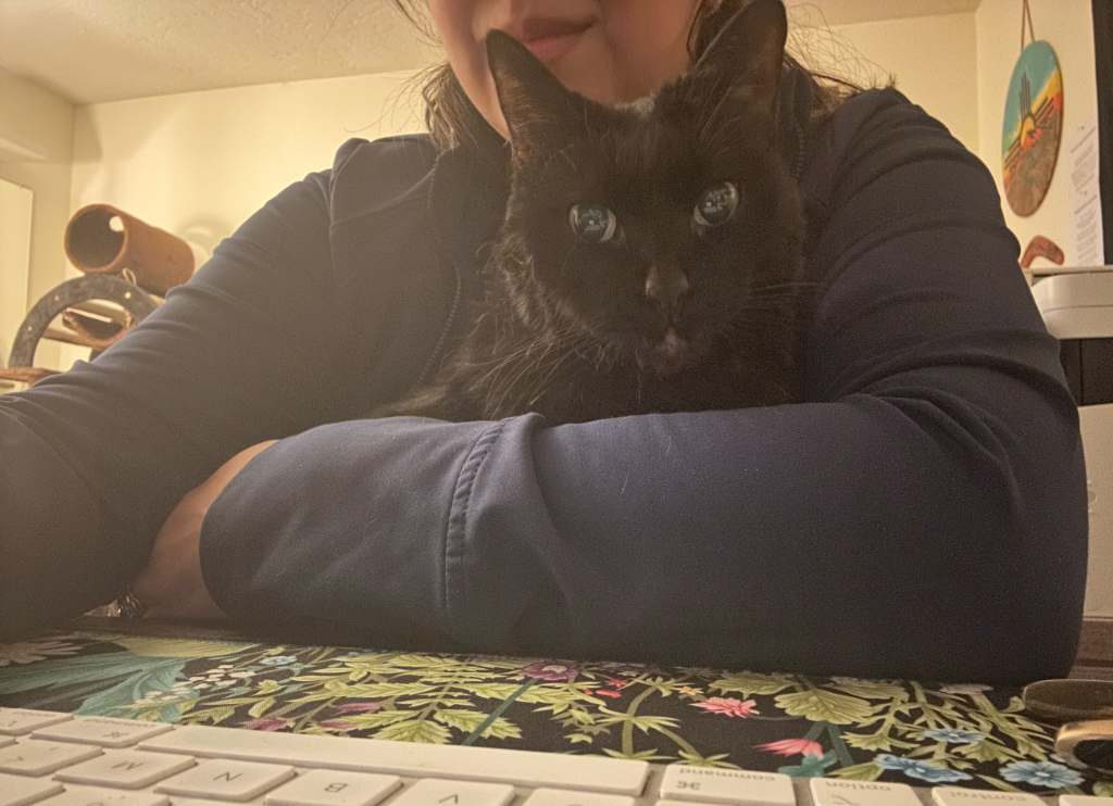 Sita in loving arms