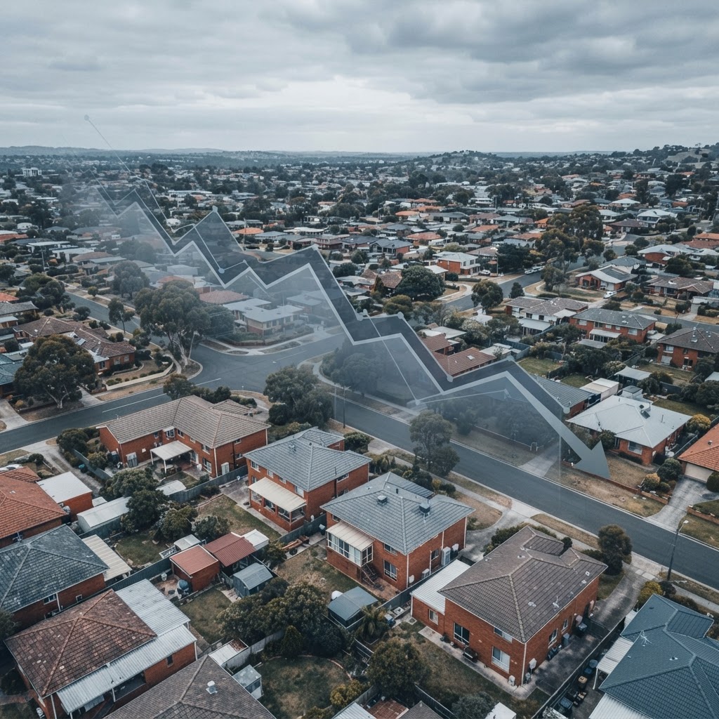 Property Market Downturn: Major City Prices Slide as Rates Bite