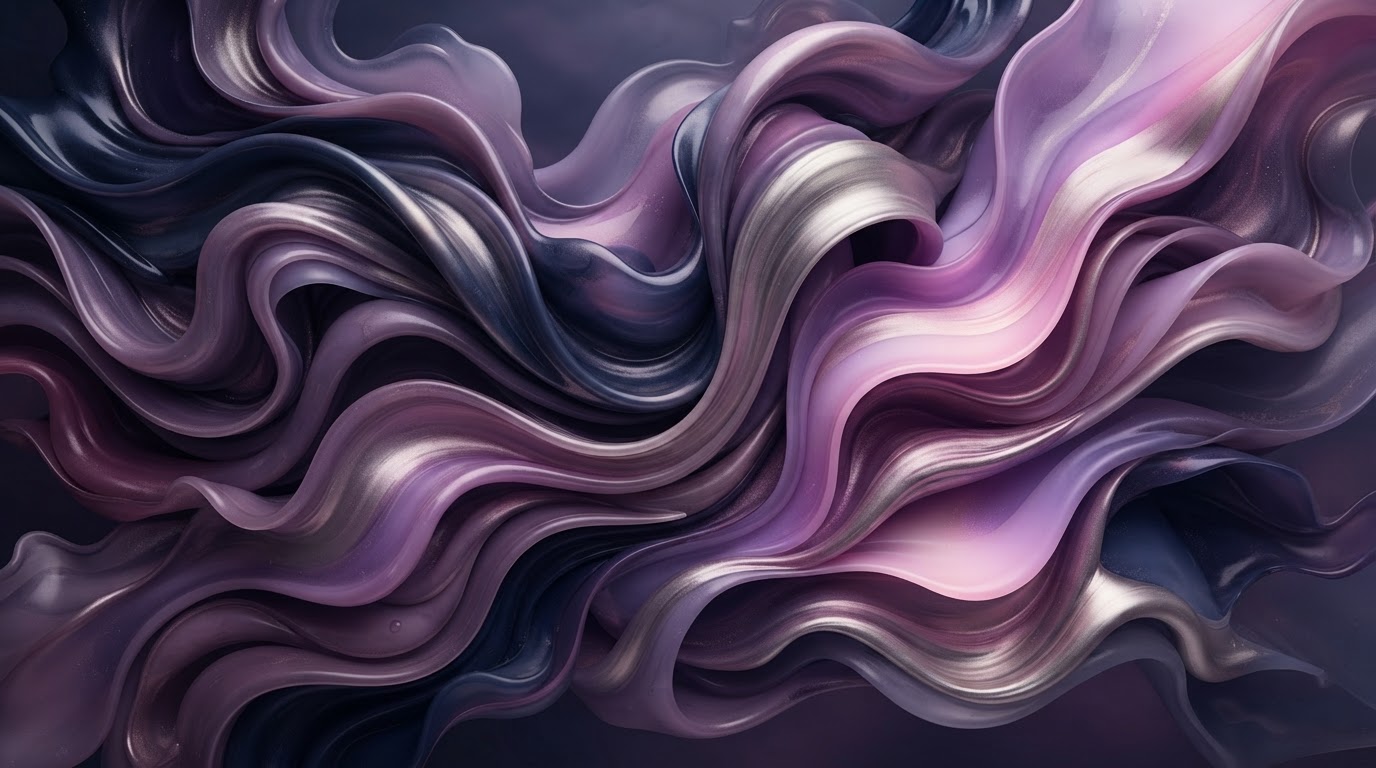 Paisaje abstracto amatista