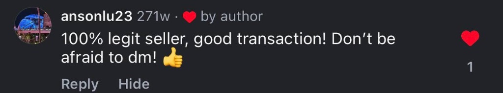 Instagram review screenshot 1