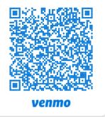 Venmo QR code to tip the crew
