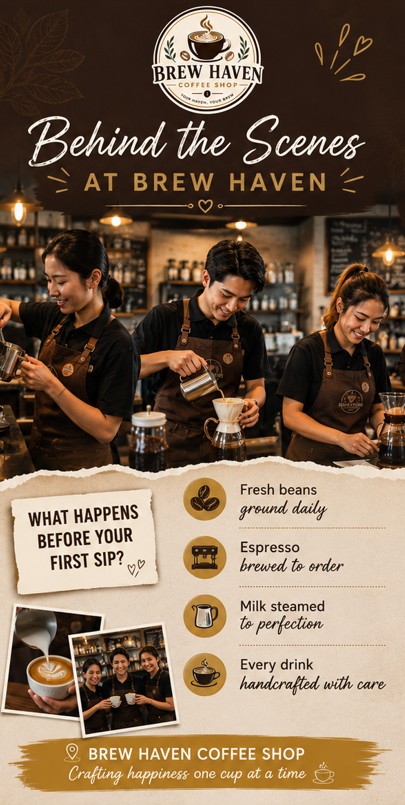 Brew Haven Behind the Scenes