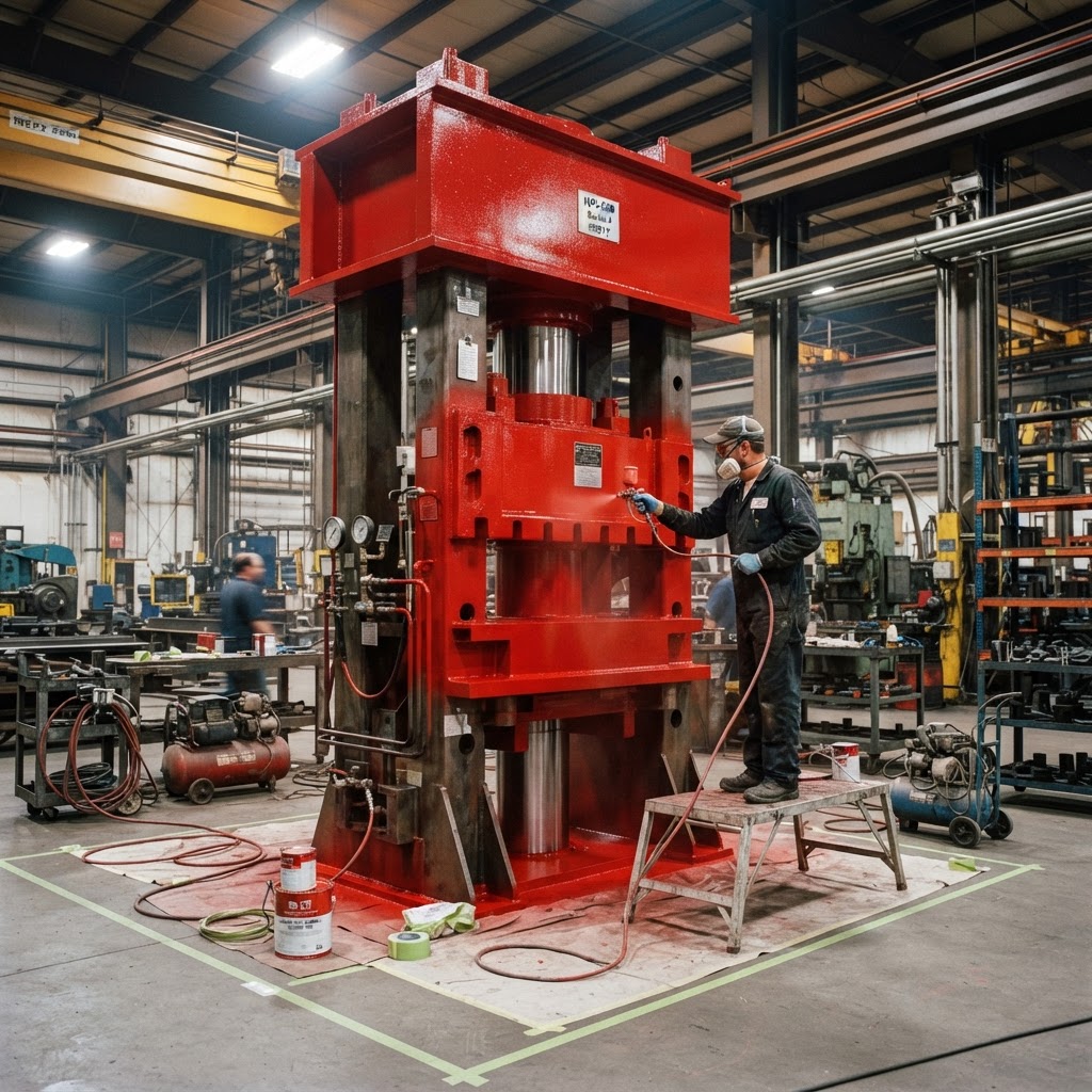 Industrial Machinery Refinish — Factory Equipment
