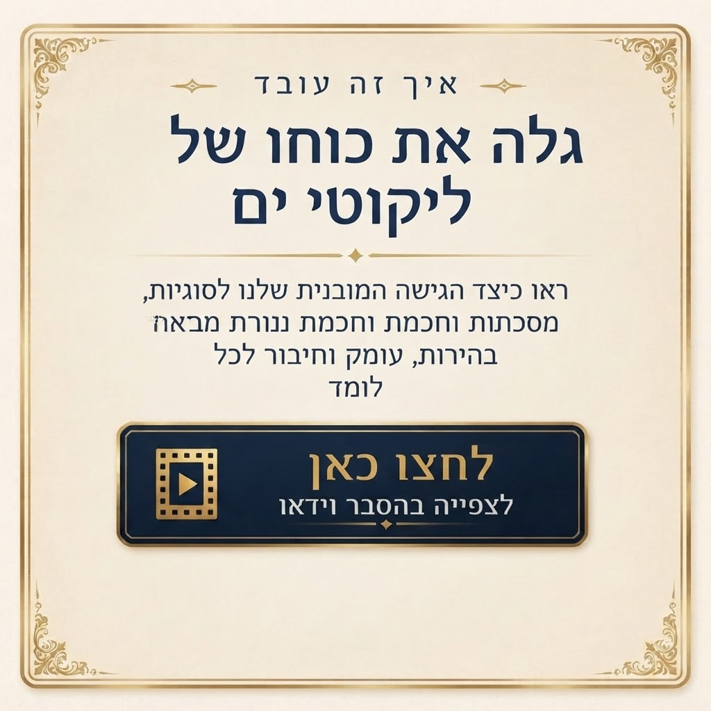 איך זה עובד — video explanation