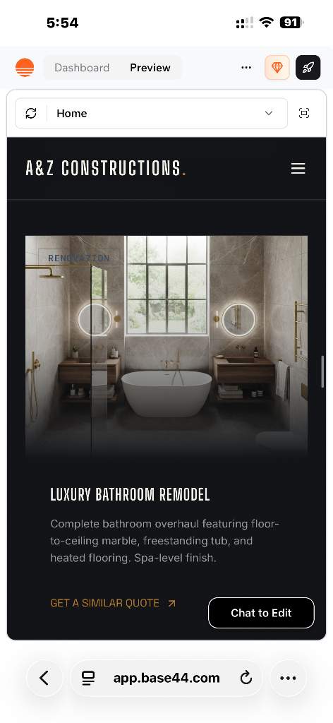Luxury Bathroom Remodel