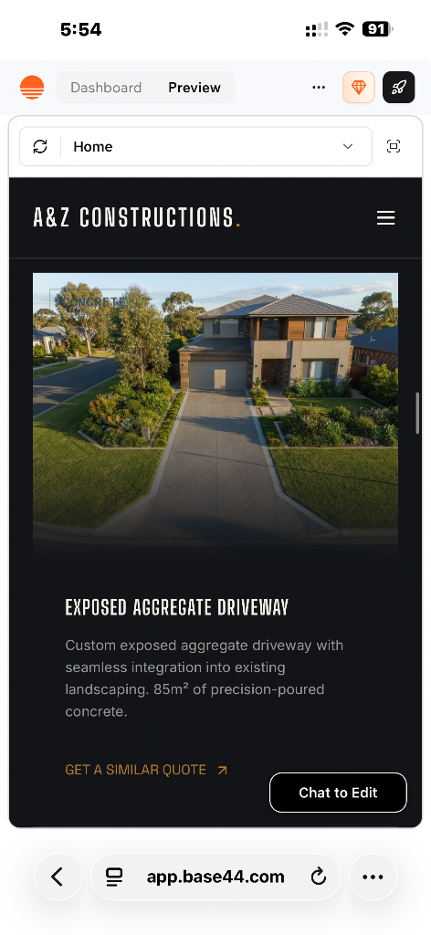 Exposed Aggregate Driveway