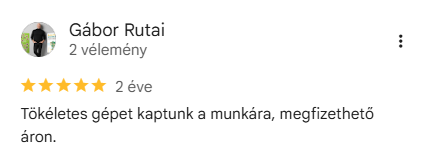 KárpitKing ügyfélvélemény a Google-on
