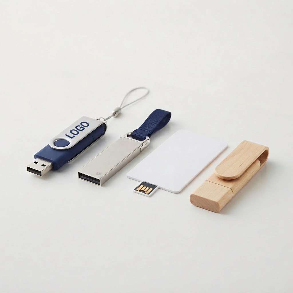 USB Sticks bedrucken mit Firmenlogo – Werbeartikel im Überblick