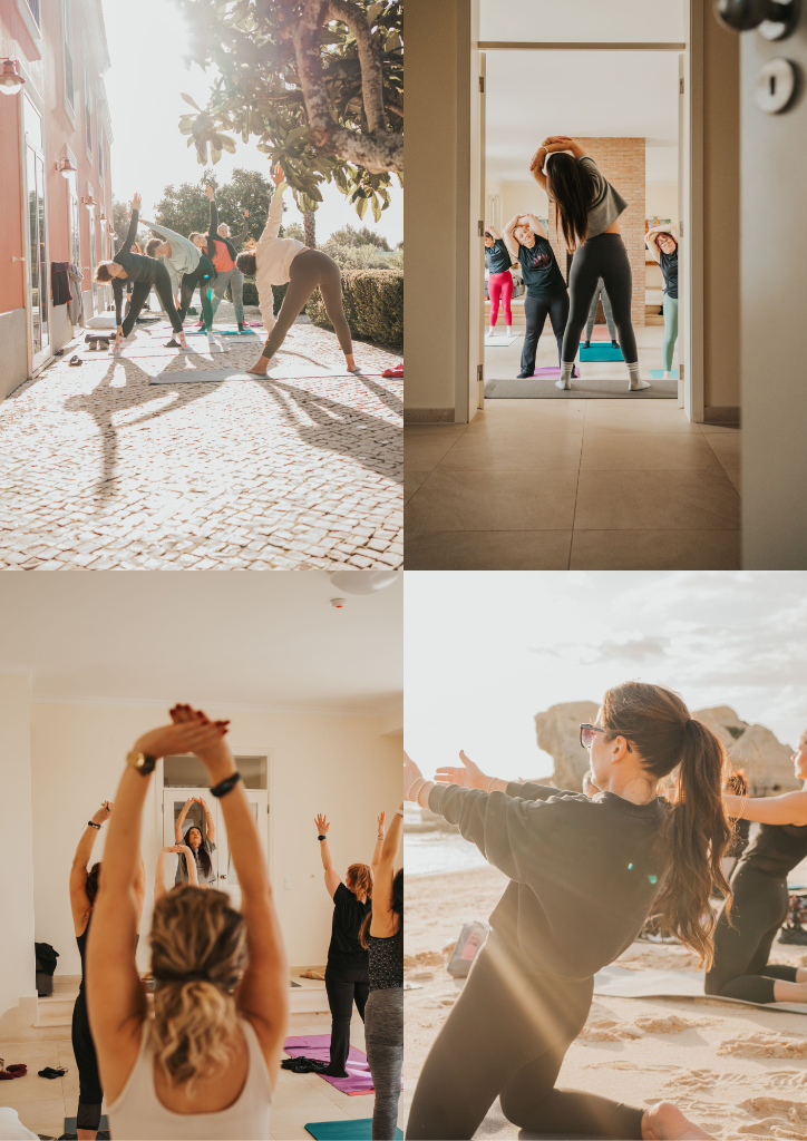 Yoga und Bewegung in der Gruppe