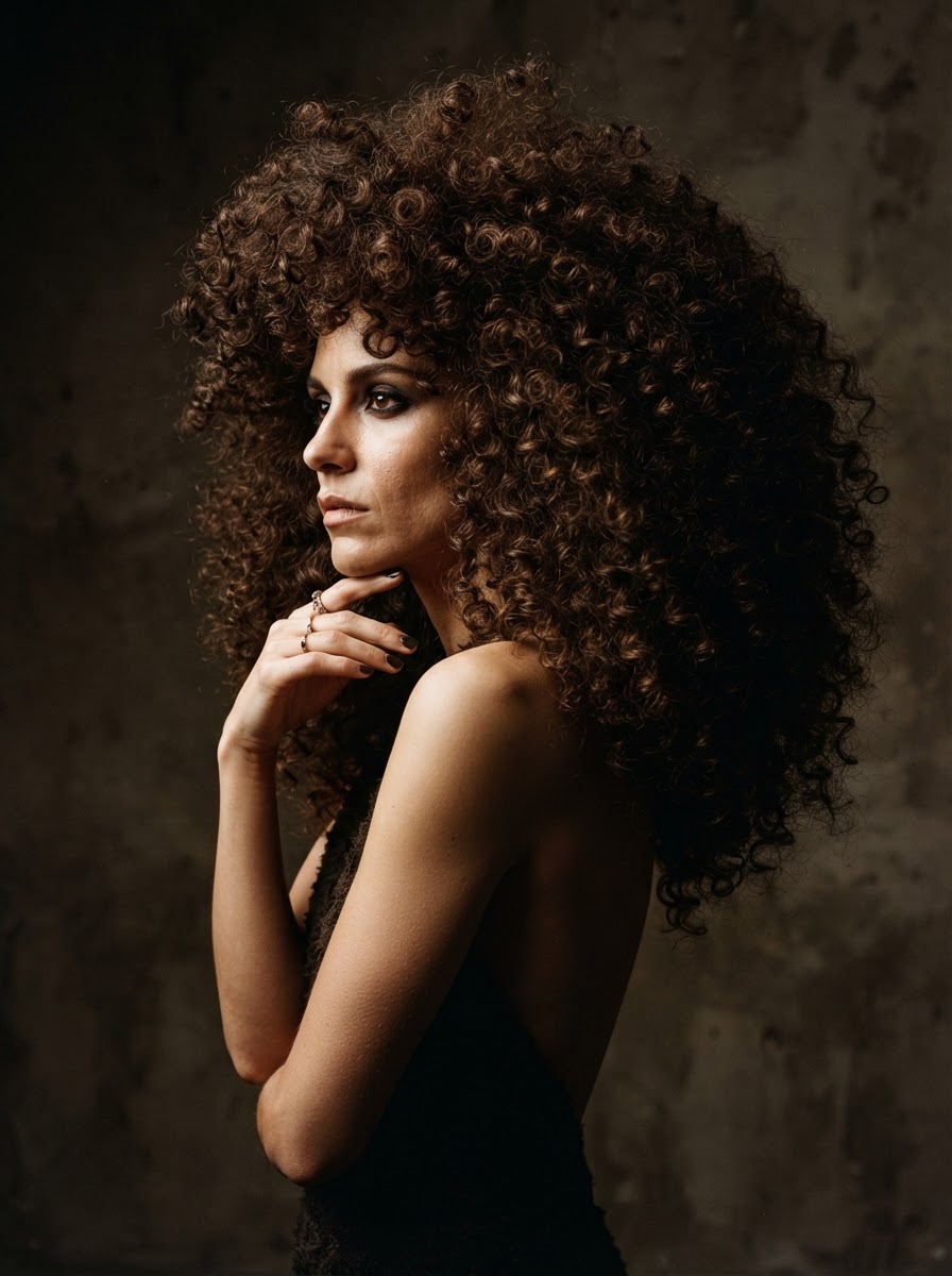 Deep Curls Volume Wig