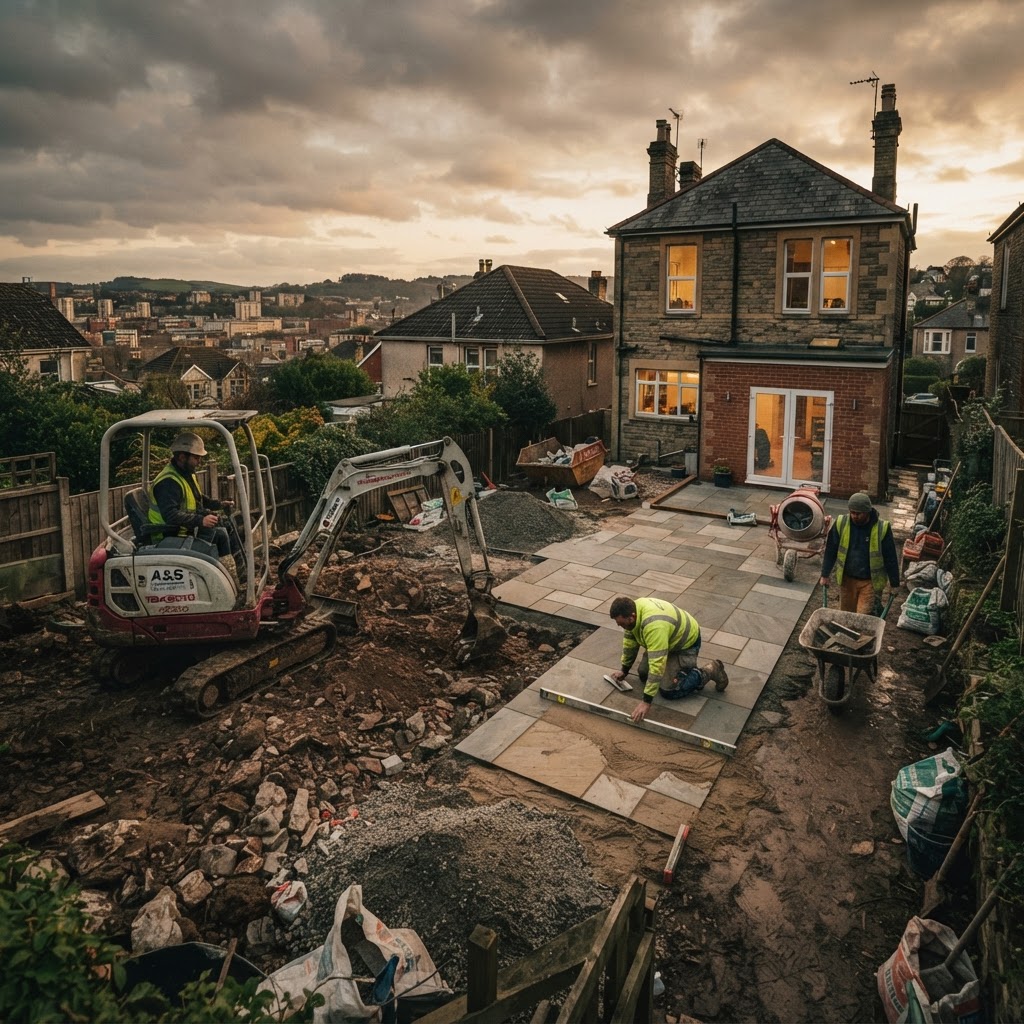 Groundworks and landscaping in Bristol