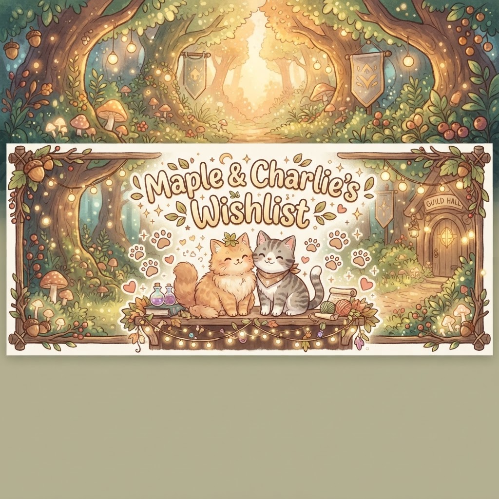 Maple & Charlie Wishlist — Spoil the Commandos