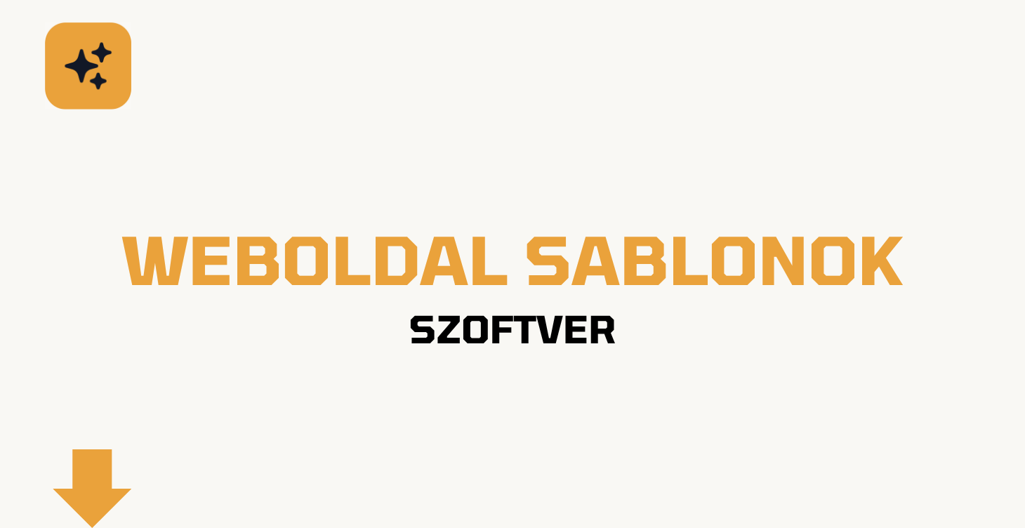 WEBOLDAL SABLONOK