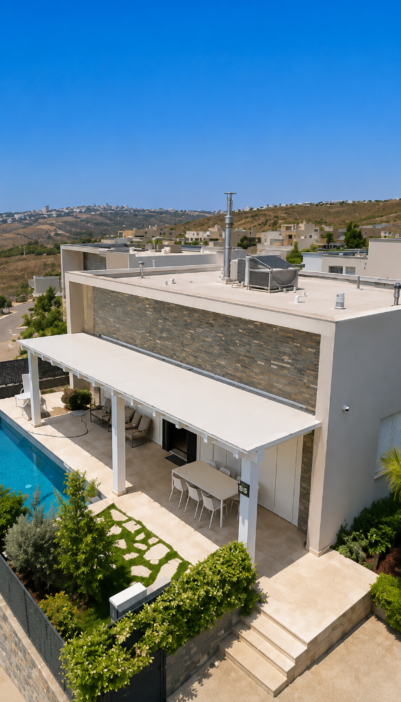 דירת יוקרה בקצרין — סיור וידאו