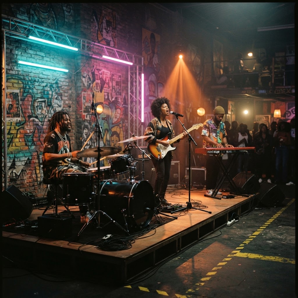 Le set THE BAND
