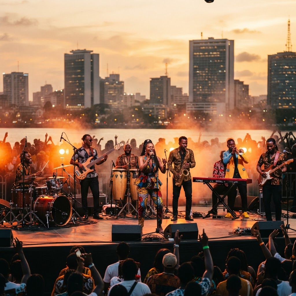 Orchestre en plein air