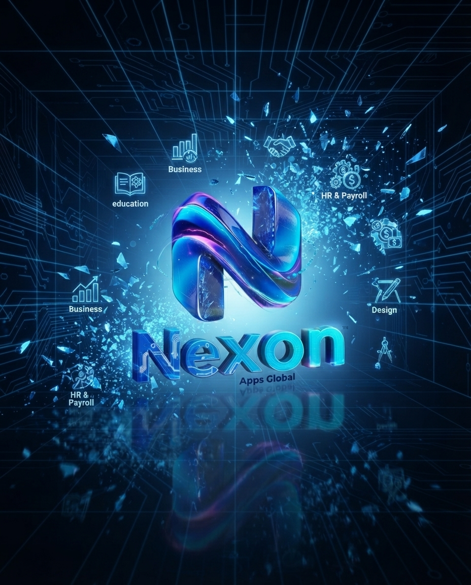 Nexon 3D neon logo