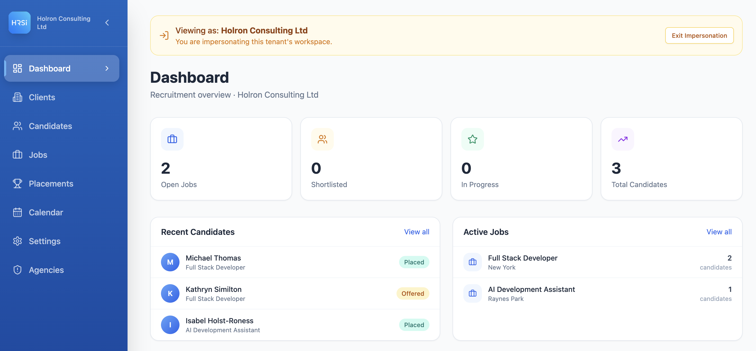 Recruitment Platform