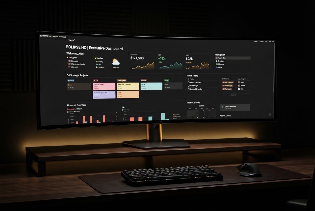 Business Hub — Notion Template