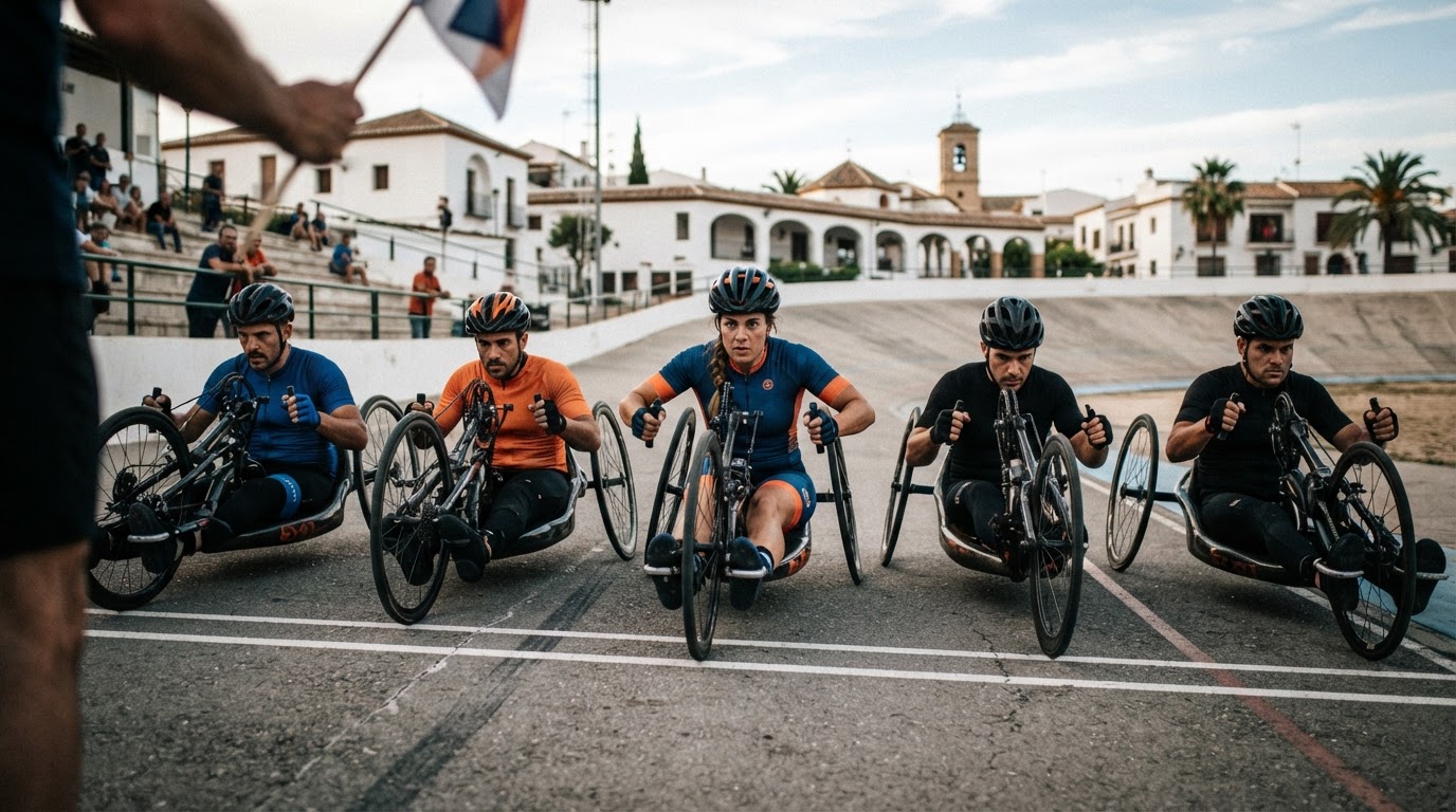 Tres valencianos en el podio del Campeonato de España en pista