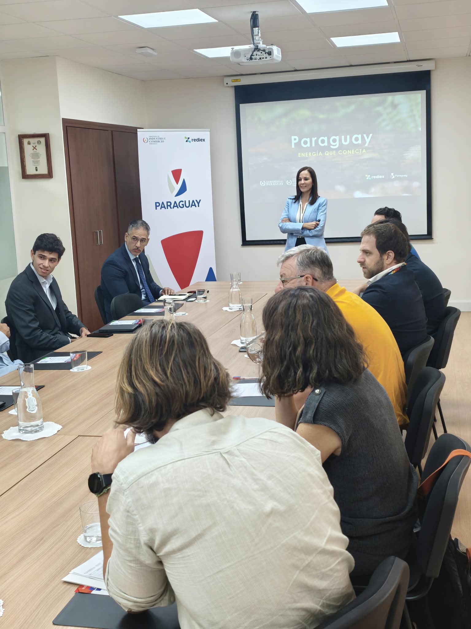 Reunión con el Ministerio de Industria y Comercio de Paraguay