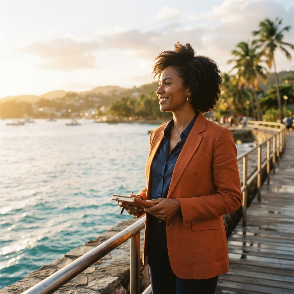 Caribbean professional returning home