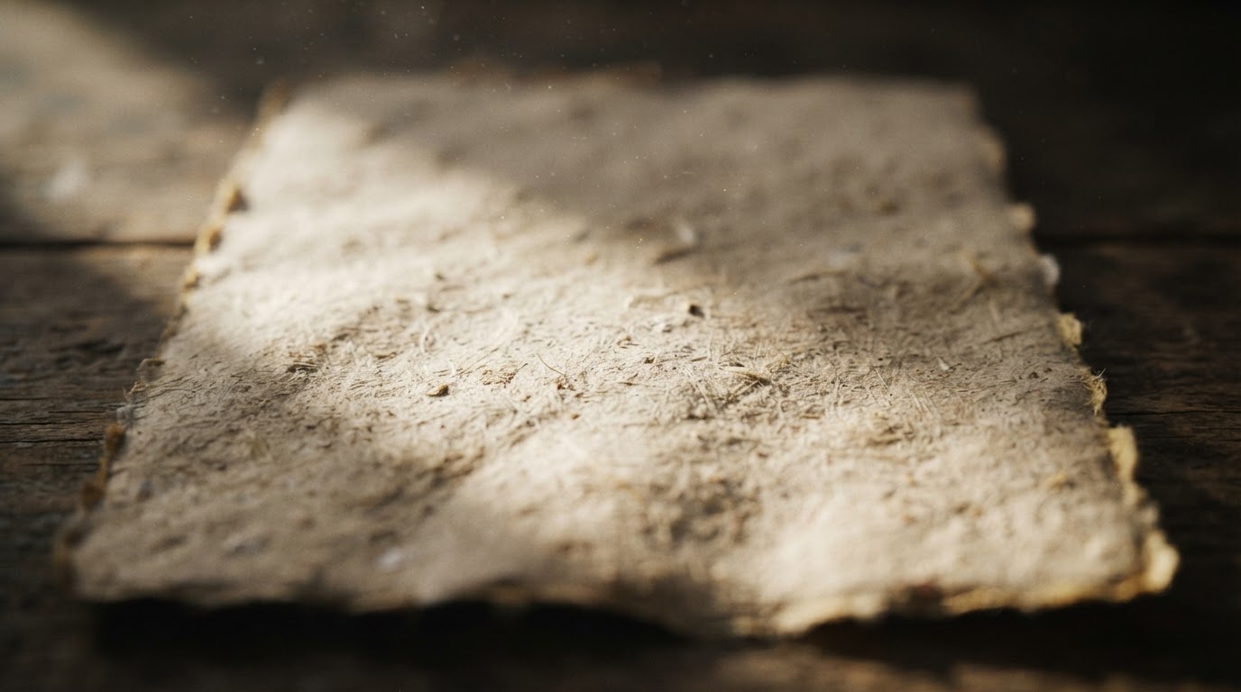 Sunlit aged paper texture evoking the timeless nature of scripture