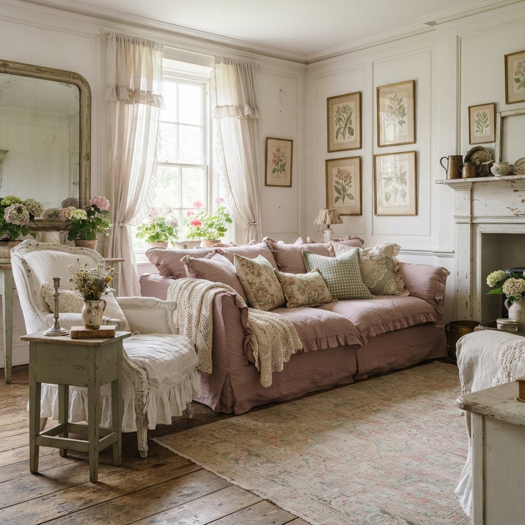 Shabby Chic Interior Design Shabby Chic interior design — Decor Style Inspector room analysis
