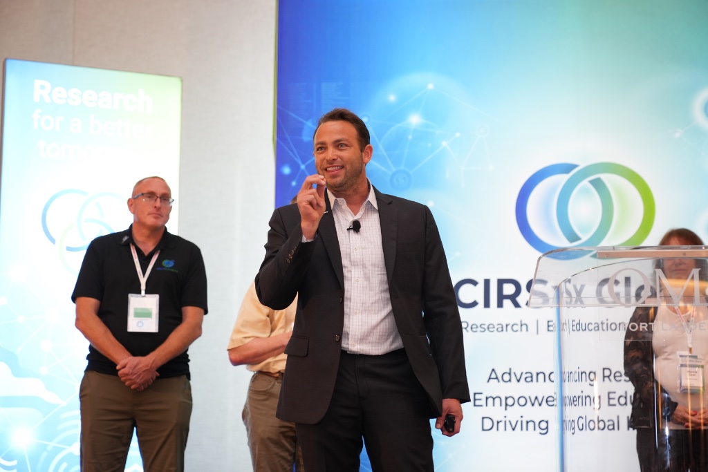 Justin Sachs speaking at CIRS Global