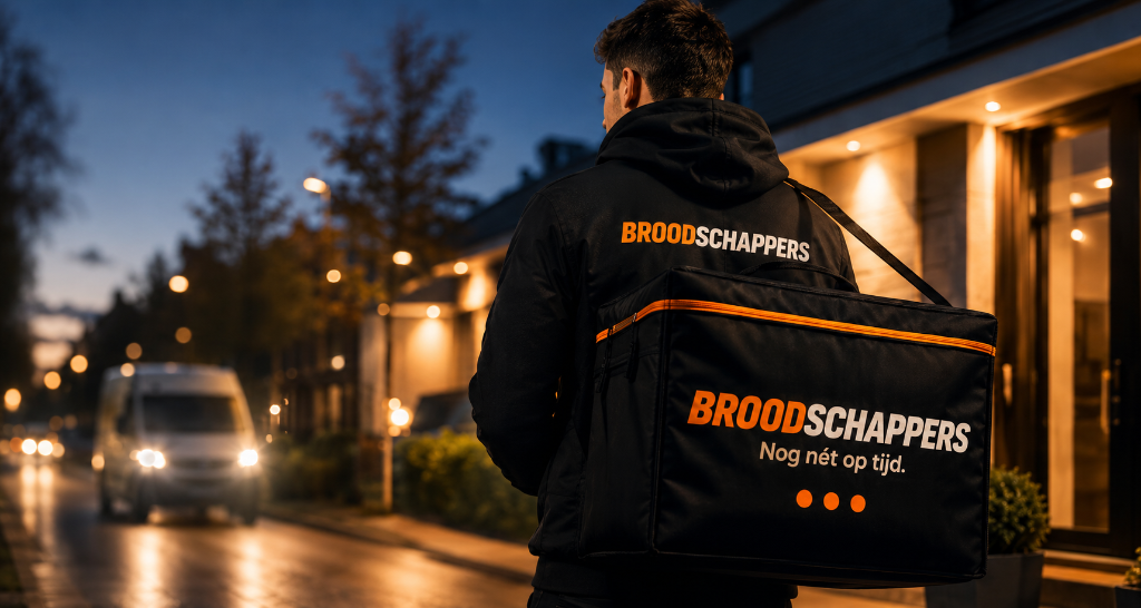 Broodschappers bezorger