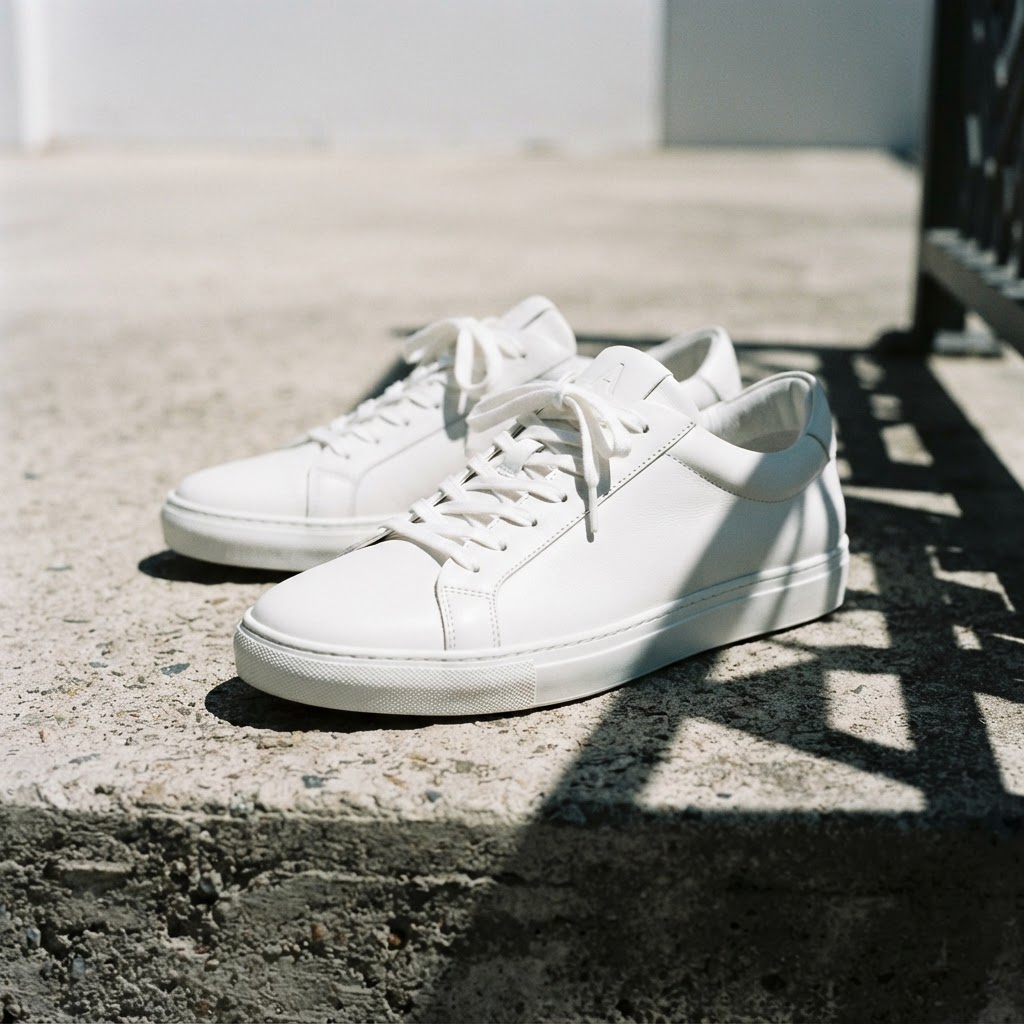 Minimalist White Sneakers