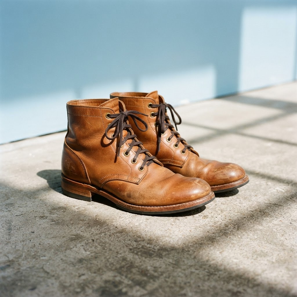 Pre-Loved Leather Ankle Boots