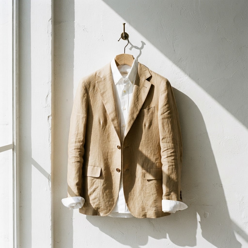 Linen Blend Blazer