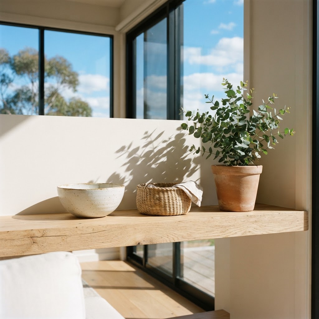 Ceramic Bowl & Basket Set