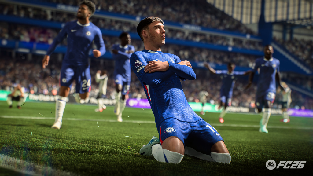 EA Sports FC 26 - célébration sur le terrain