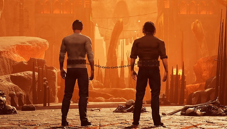 Chained Together - progression en équipe