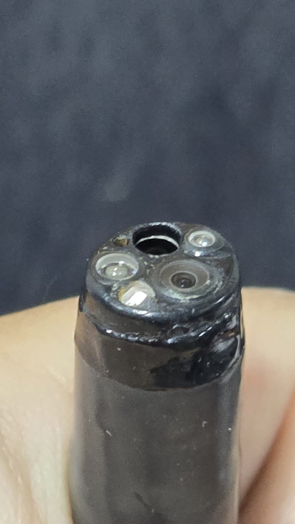 Punta distal del endoscopio