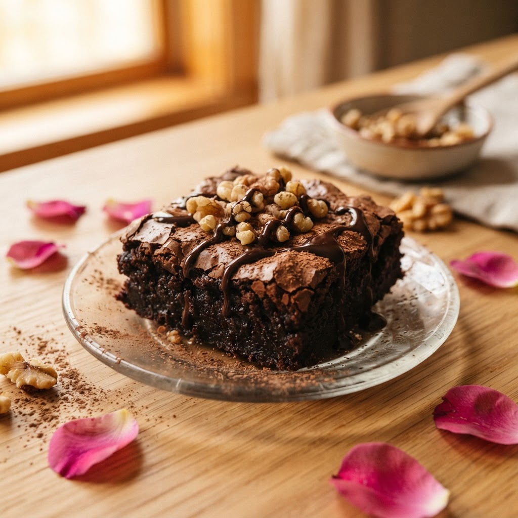 Brownie aux noix