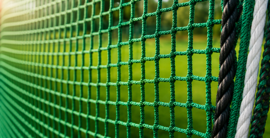 Premium NETEK fibre netting close-up