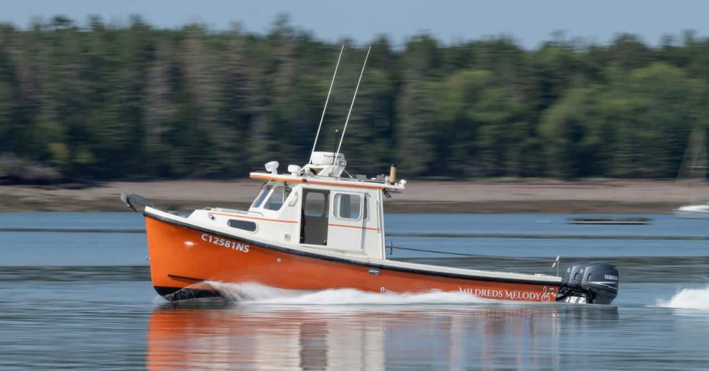Mildred's Melody speeding across the bay