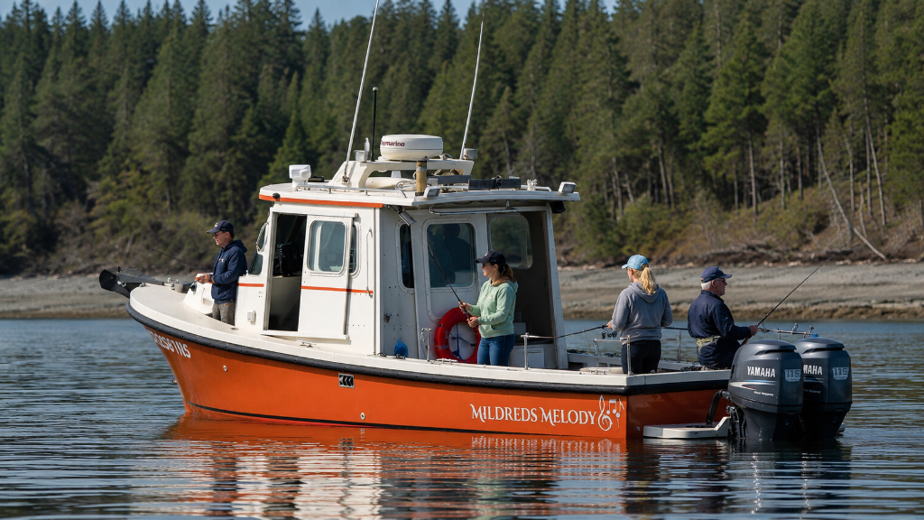 Fishing on the Bay of Fundy