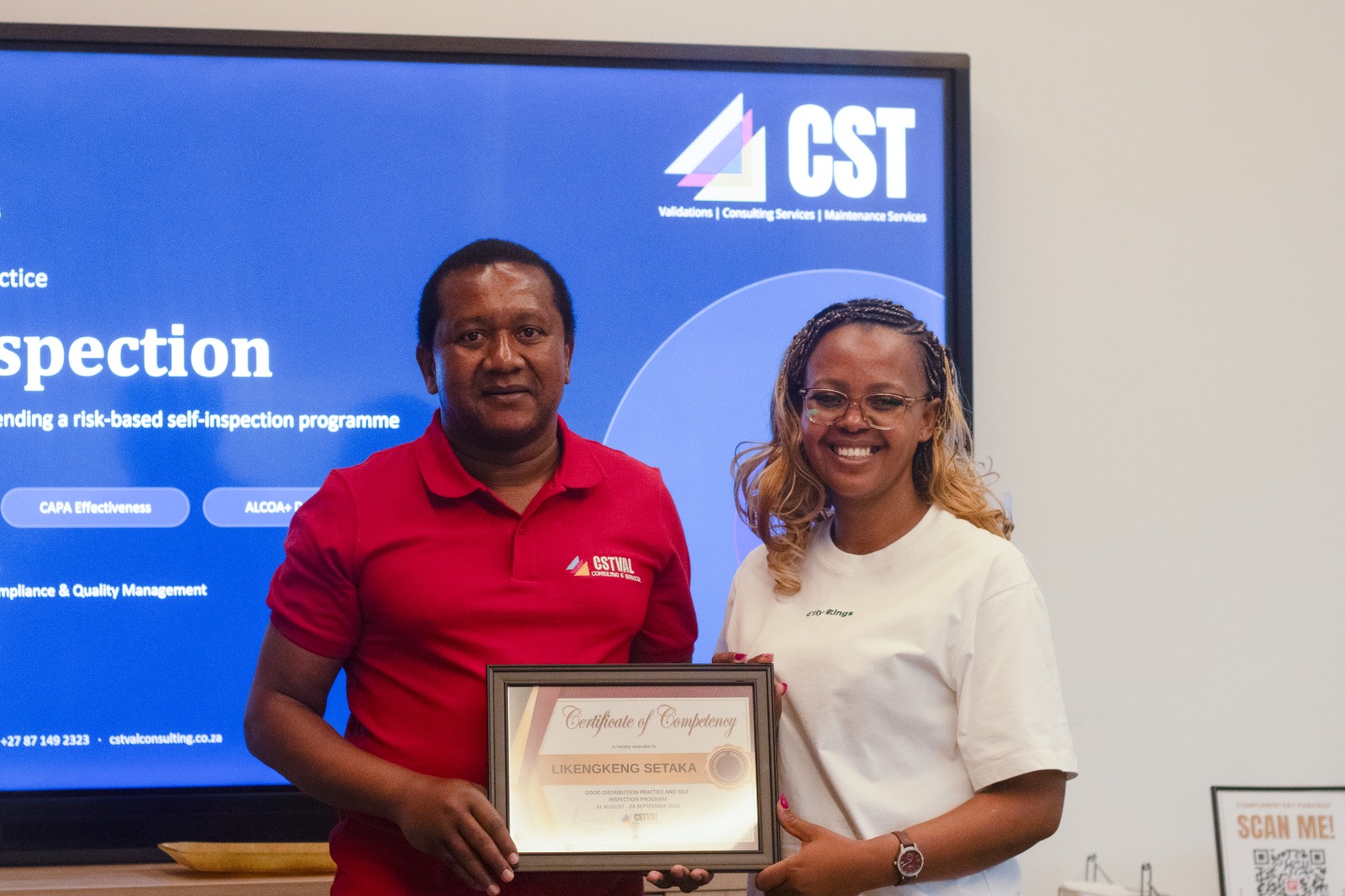 Good Distribution Practice certificate awarded to Likengkeng Setaka