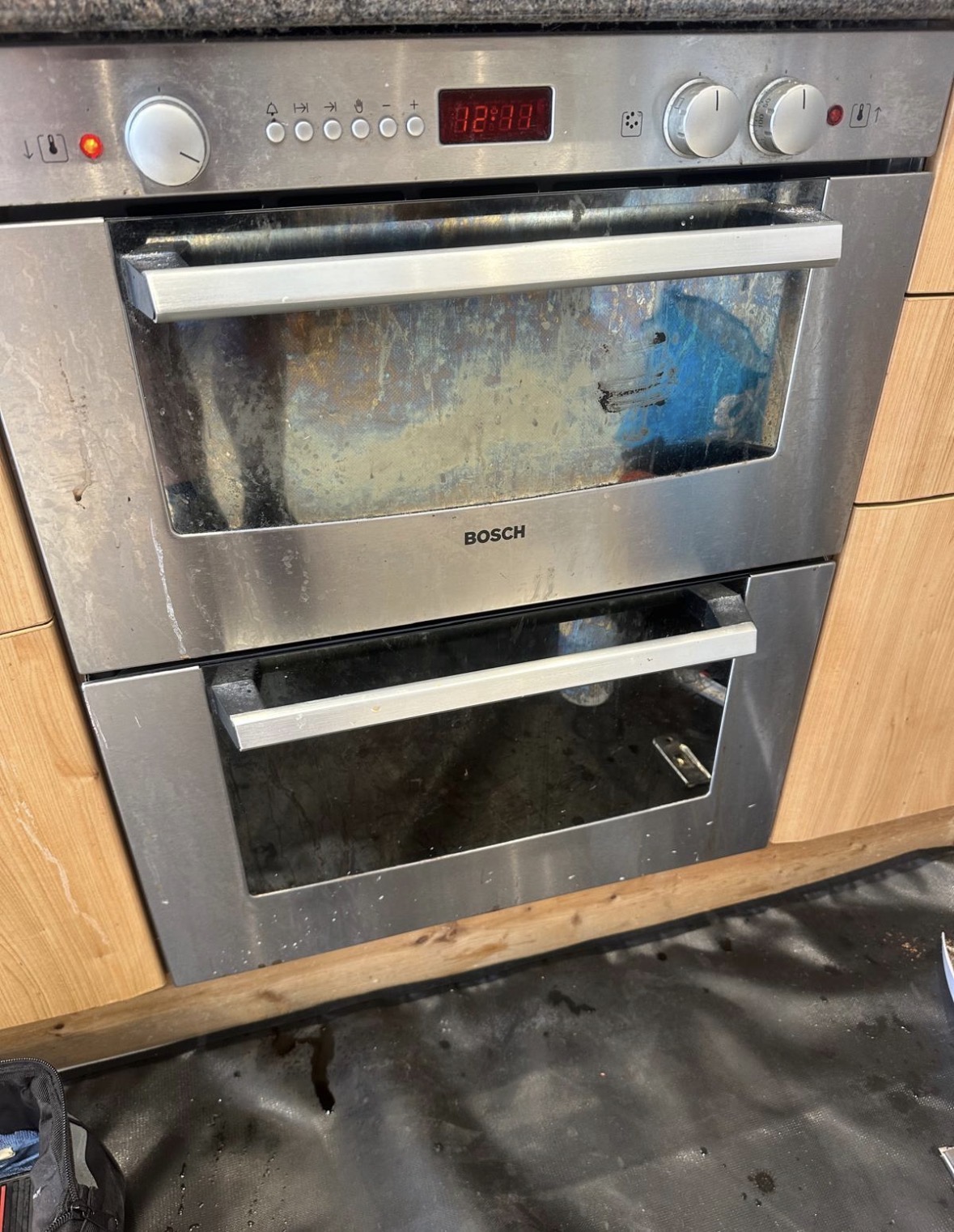 Double Oven Restoration — Before