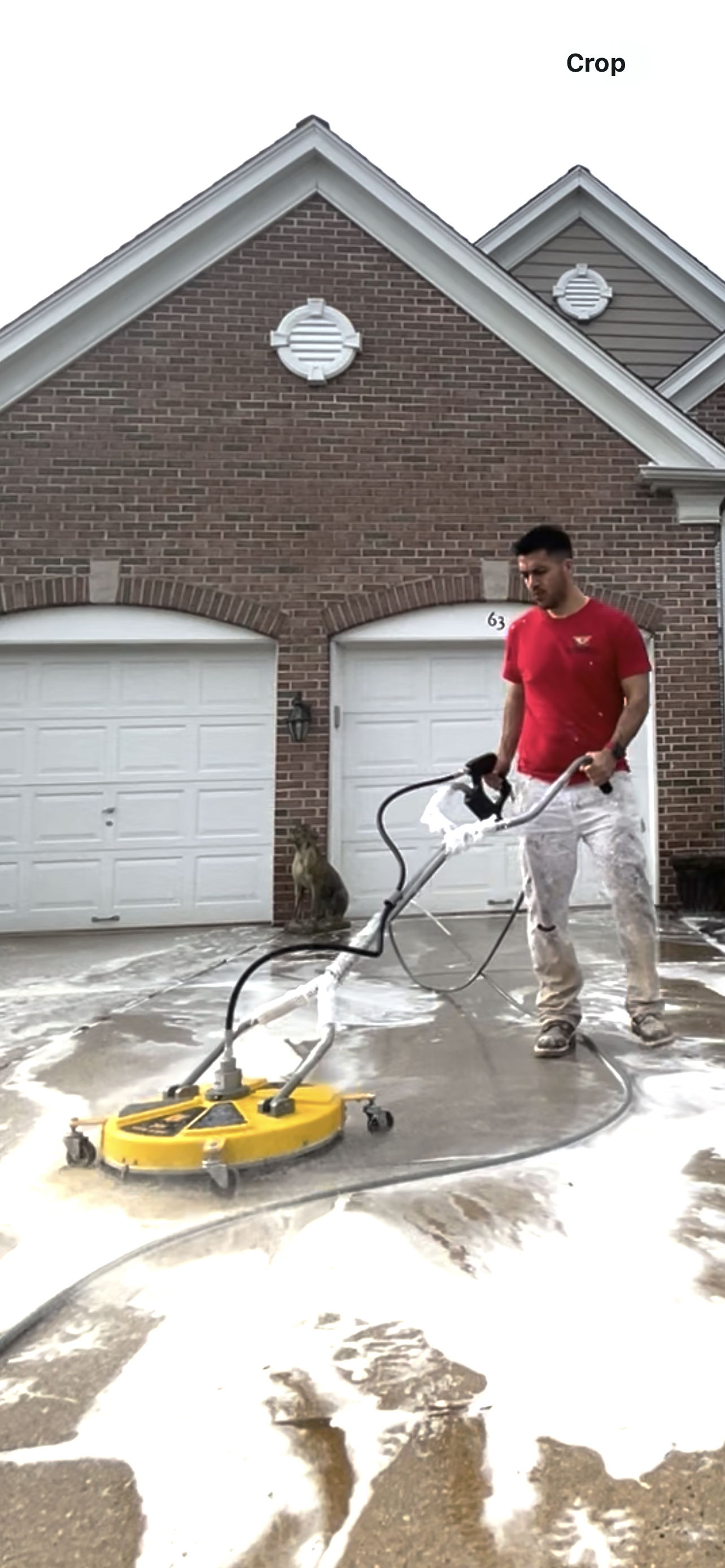 Concrete Pressure Washing project photo 2