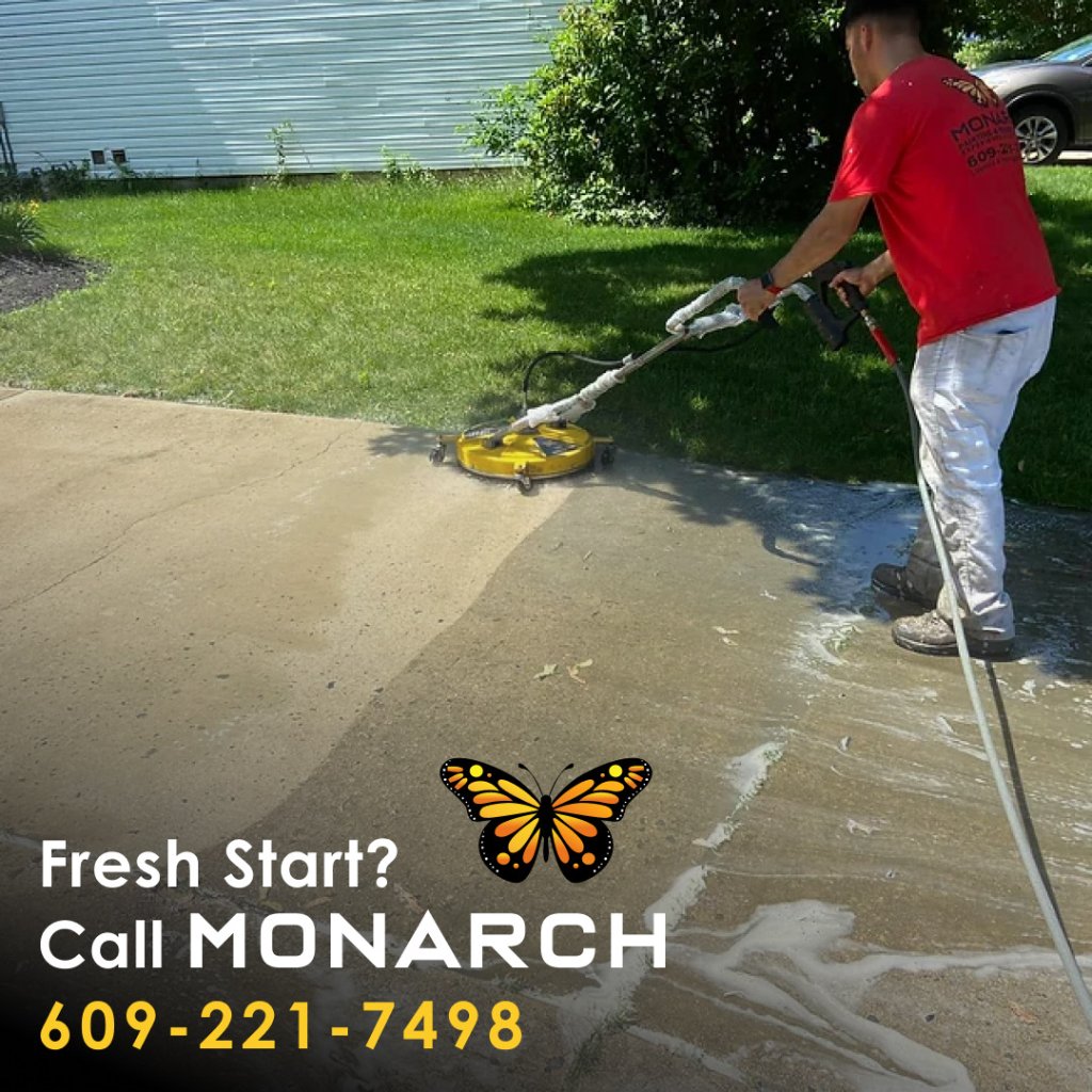 Concrete Pressure Washing project photo 1