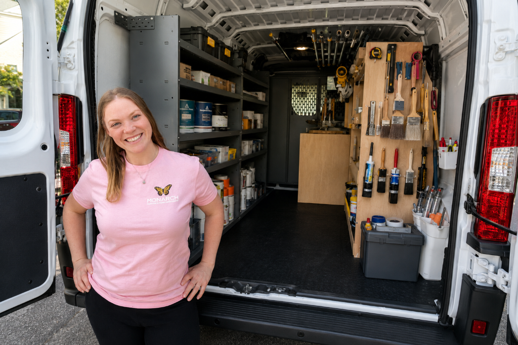 Ashley Rios, co-founder of Monarch Painting & Home Improvement