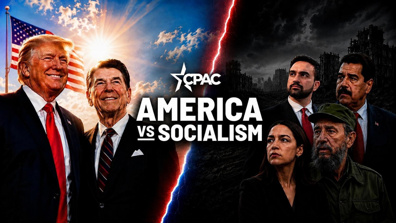 America vs. Socialism campaign