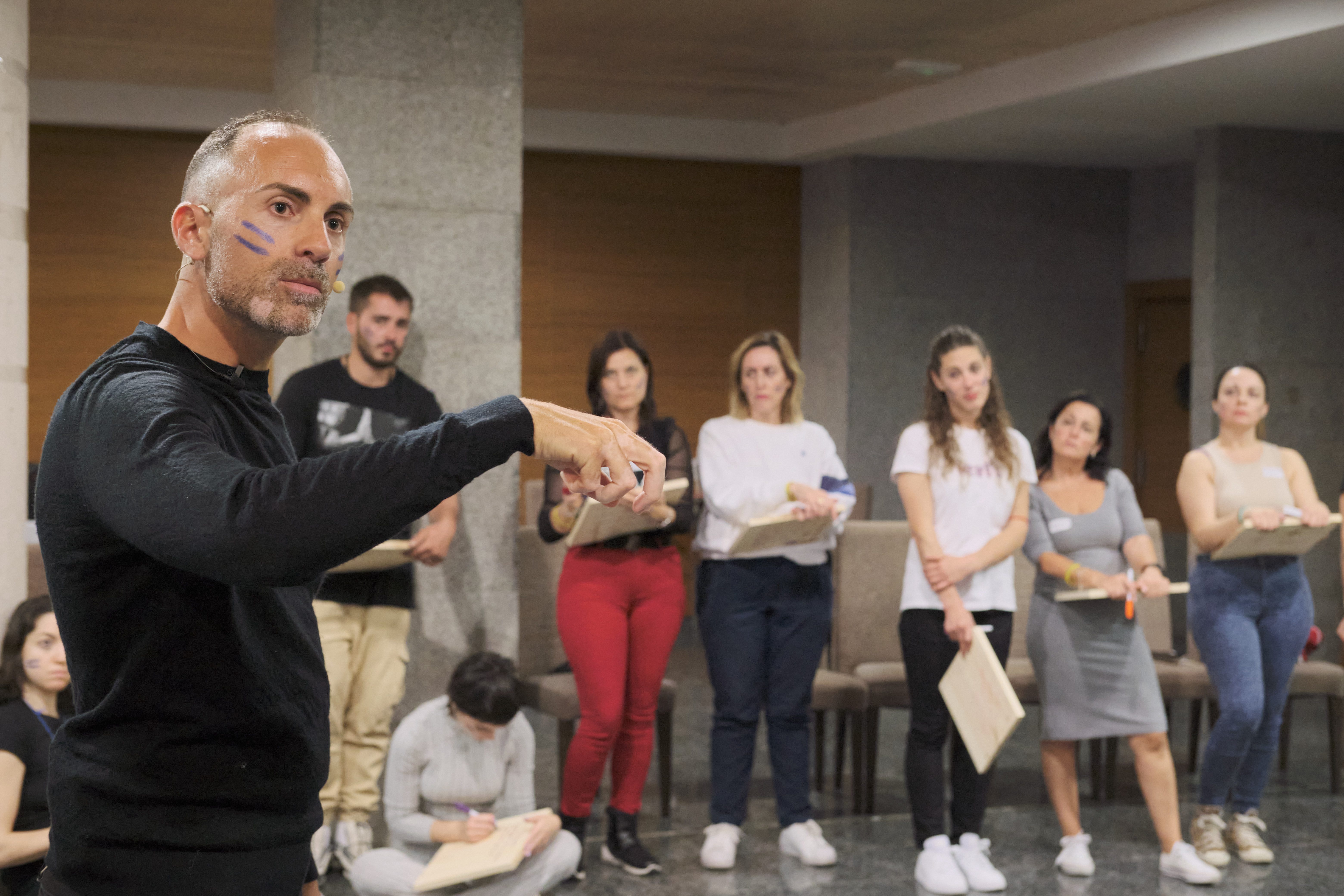 Momento de un evento presencial de Escuela Impulse