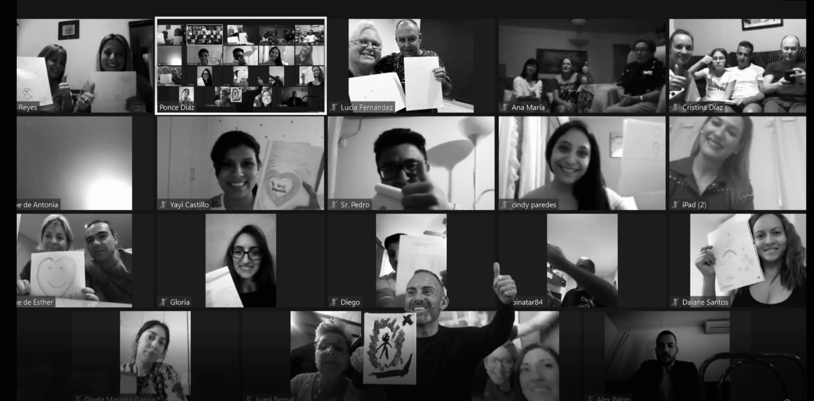 Mentoría online en vivo de Escuela Impulse con la comunidad participando