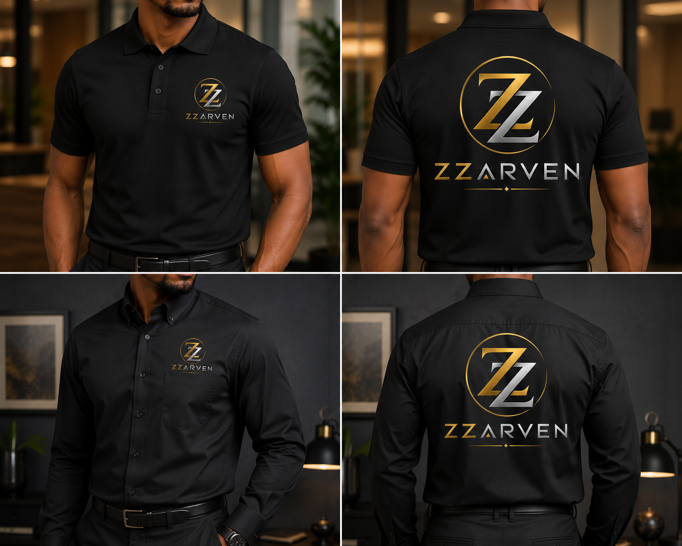 Men's Polo & Button Shirts